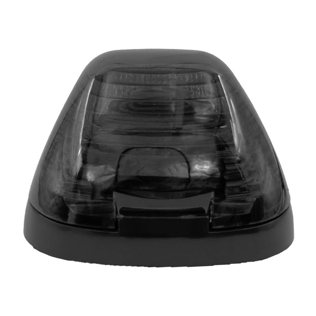 Ford 99-16 Superduty (1-Piece Single Cab Light) Smoked Cab Roof Light Lens with 2-Way Forward & Rear Facing Amber ULTRA High-Power LEDs - 1-Piece Single Cab Light ONLY - Image 2