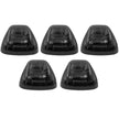 Ford 99-16 Superduty (5-Piece Set) Smoked Cab Roof Light Lens with 2-Way Forward & Rear Facing White ULTRA High-Power LEDs - (Complete Wiring Kit Sold Separately) - Image 4