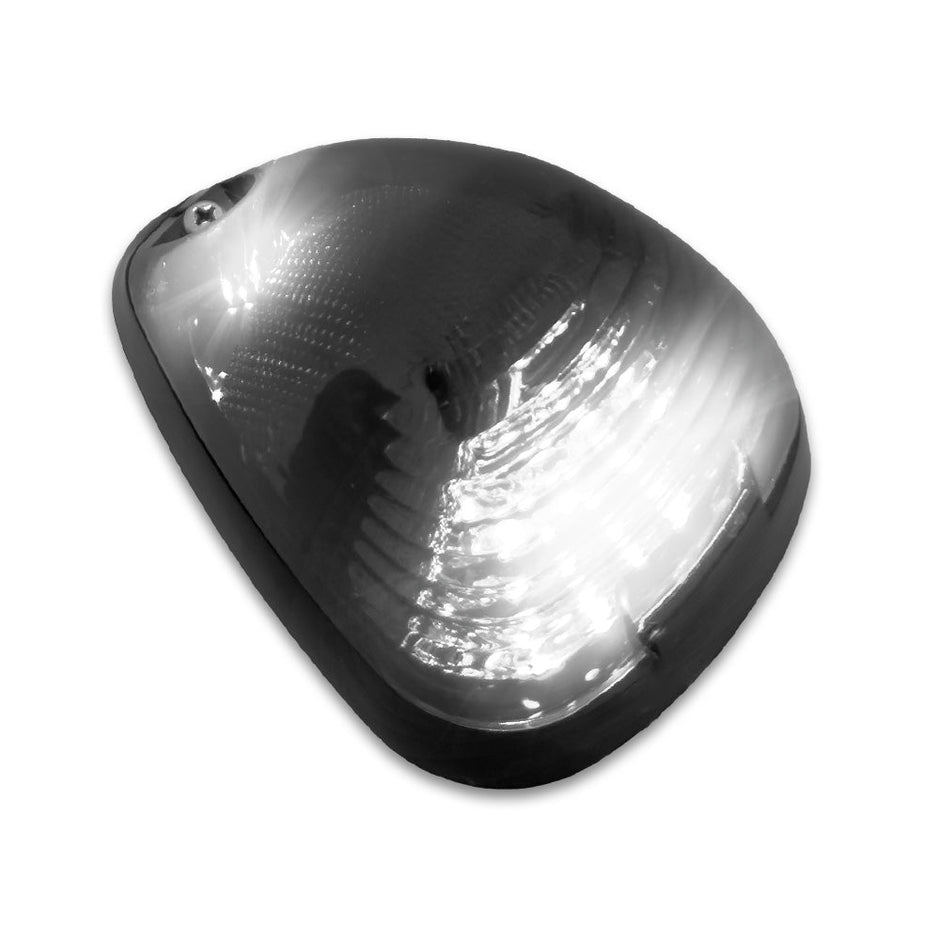 Ford 99-16 Superduty (1-Piece Single Cab Light) Smoked Cab Roof Light Lens with 2-Way Forward & Rear Facing White ULTRA High-Power LEDs - 1-Piece Single Cab Light ONLY - Image 5