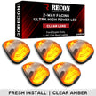 Ford 99-16 Superduty (5-Piece Set) Clear Cab Roof Light Lens with 2-Way Forward & Rear Facing Amber ULTRA High-Power LEDs - (Complete Wiring Kit Sold Separately) - Image 2