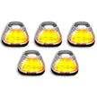Ford 99-16 Superduty (5-Piece Set) Clear Lens with White & Amber Strobe LED's & White or Amber Running Light LED's - Complete Kit With Wiring & Hardware - Image 4