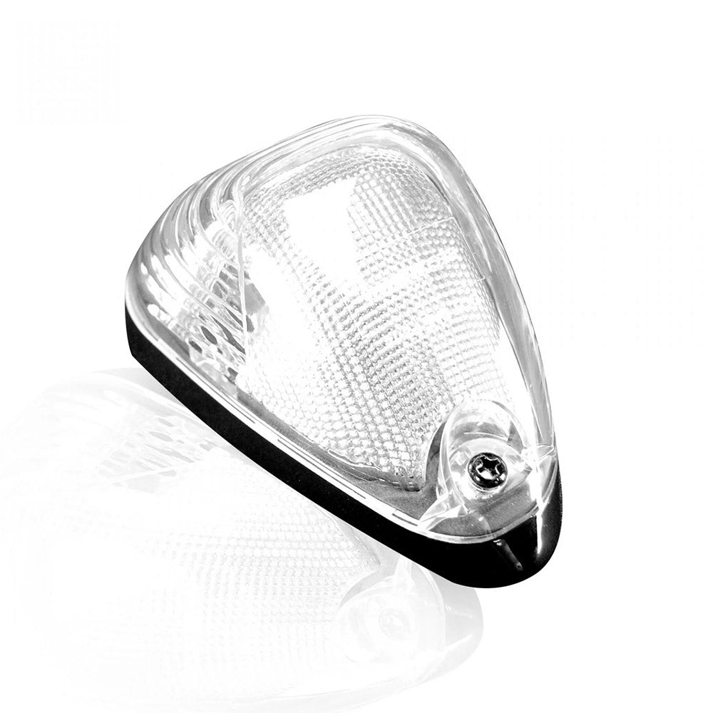 Ford 99-16 Superduty (5-Piece Set) Clear Lens with White & Amber Strobe LED's & White or Amber Running Light LED's - Complete Kit With Wiring & Hardware - Image 6