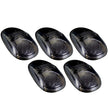 Dodge 99-02 RAM (5-Piece Set) Smoked Cab Roof Light Lens with Amber LED's - Image 2