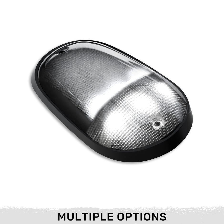 Dodge 03-18 RAM Heavy-Duty 2500 & 3500 (1-Piece Single Cab Light) Smoked Cab Roof Light Lens with 2-Way Forward & Rear Facing White ULTRA High-Power LEDs - 1-Piece Single Cab Light ONLY