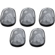 Dodge 03-18 RAM Heavy-Duty 2500 & 3500 (5-Piece Set) Clear Cab Roof Light Lens with RGB (Multi-Colored) High-Power LED's - Complete Kit With Wiring & Hardware - ATTN: Cab Lights are User Controlled by Bluetooth Using App Thru Mobile Phone / Tablet - MULTI-COLORED - Image 5
