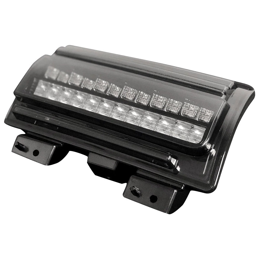 Jeep 18-23 JL Wrangler Front High Power White OLED DRL with High Power Amber Scanning Switchback OLED Turn Signal 2-Piece Set (Replaces OEM Halogen Version - Does Not Fit Sport Model) - Smoked Lens - Image 6