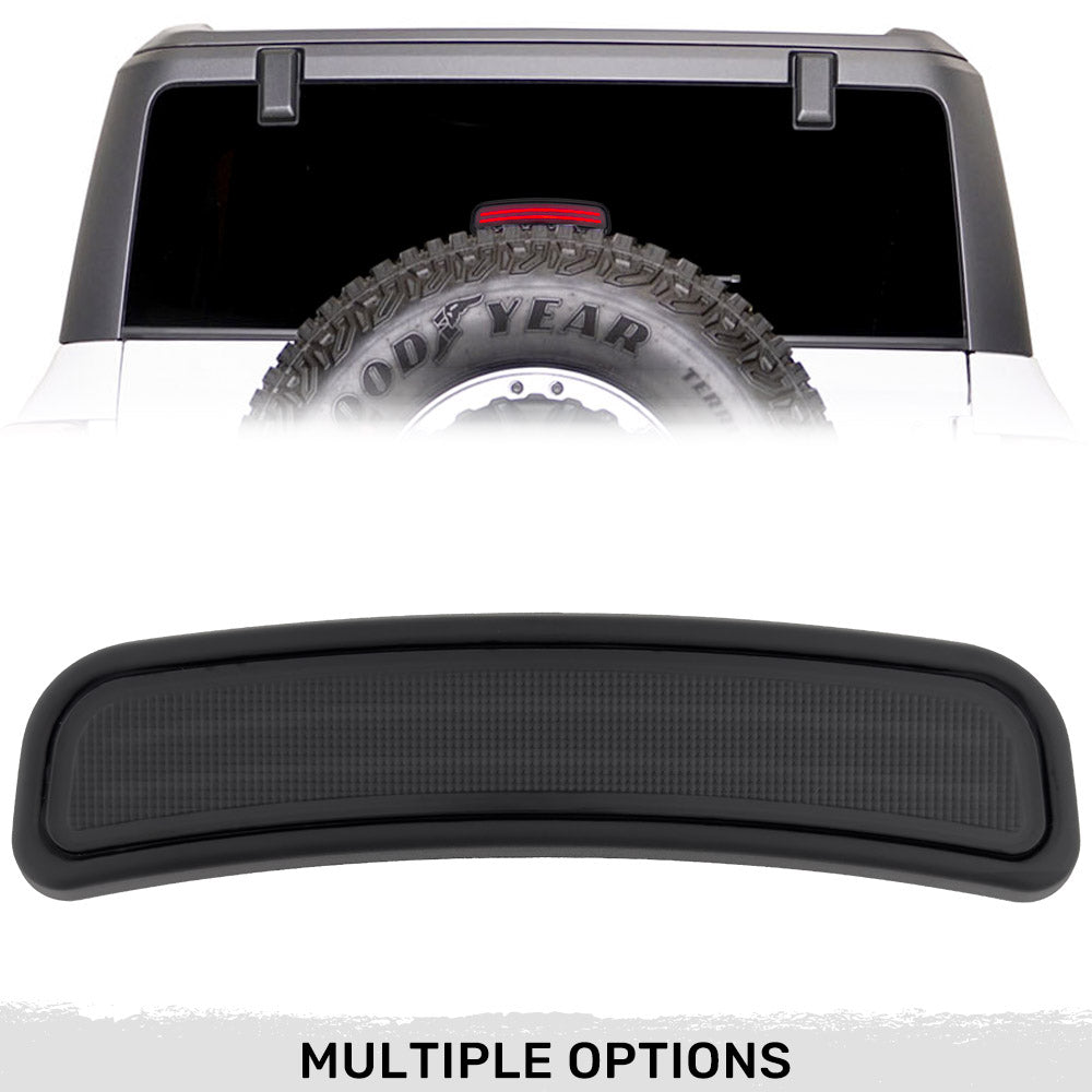 Ford 21-23 BRONCO ULTRA HIGH POWER Red LED 3rd Brake Light Kit - Smoked Lens