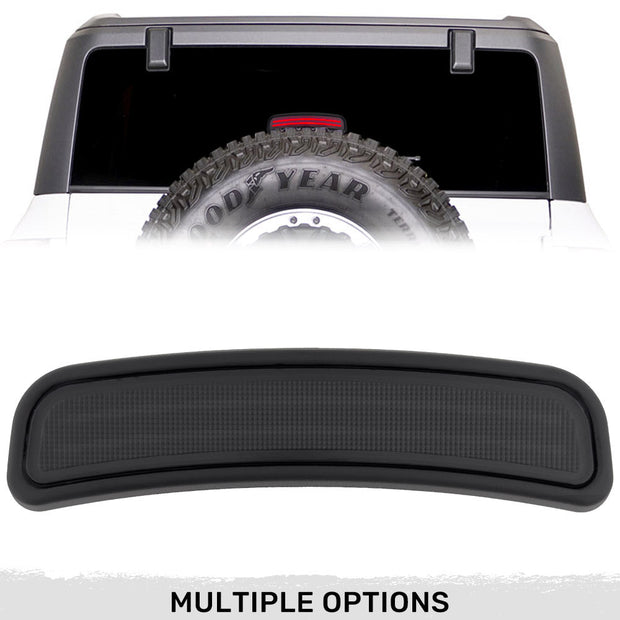 Ford 21-23 BRONCO ULTRA HIGH POWER Red LED 3rd Brake Light Kit - Smoked Lens