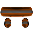 GMC & Chevy 02-07 (1st GEN Classic Body Style) Heavy-Duty (3-Piece Set) Amber Cab Roof Light Lens with 2-Way Forward & Rear Facing Amber ULTRA High-Power LEDs - (Complete Wiring Kit Sold Separately) - Image 2
