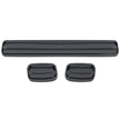 GMC & Chevy 07-14 (2nd GEN Body Style) Heavy-Duty (3-Piece Set) Smoked Cab Roof Light Kit with White & Amber Strobe LED's & White or Amber Running Light LED's - (Complete Wiring Kit & Hardware Included) - Image 6