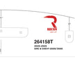 Template for Installing Cab Roof Lights - Part # 264158 Series