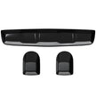 GMC & Chevy 20-23 (4th GEN Body Style) Heavy-Duty (3-Piece Set) Clear Cab Roof Light Lens with RGB (Multi-Colored) High-Power LED's - Complete Kit With Wiring & Hardware - ATTN: Cab Lights are User Controlled by Bluetooth Using App Thru Mobile Phone / Tablet - MULTI-COLORED - Image 4