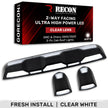 GMC & Chevy 20-23 (4th GEN Body Style) Heavy-Duty (3-Piece Set) Clear Cab Roof Light Lens with 2-Way Forward & Rear Facing White ULTRA High-Power LEDs - (Includes Complete Wiring Kit For Installation On Truck That DID NOT Come With OEM Installed Cab Roof Lights) - Image 3