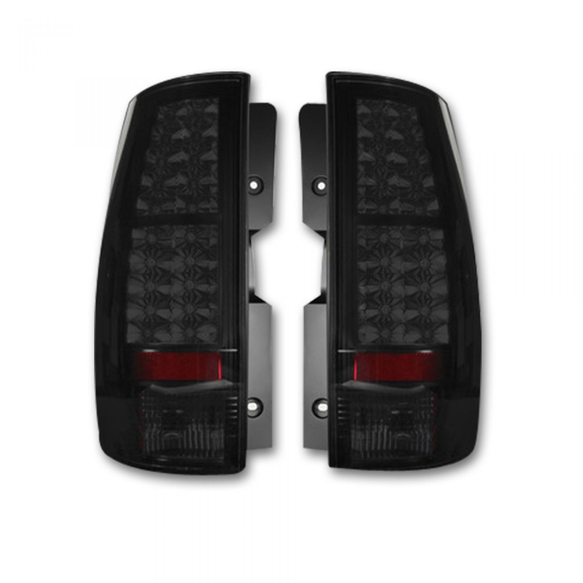 Chevy & GMC Tahoe, Yukon, Suburban, Denali 07-11 LED TAIL LIGHTS - Smoked Lens