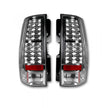 Chevy & GMC Tahoe, Yukon, Suburban, Denali 07-11 LED TAIL LIGHTS - Clear Lens