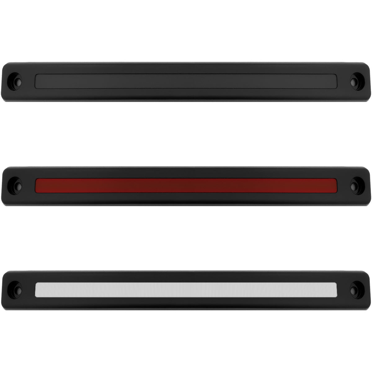 Ford Superduty 17-23 Mini LED Tailgate Light Bar w/ Smooth OLED Red Running Lights - Plug-N-Play for all 17-23 Ford Superduty Dually Trucks - Smoked - Image 2