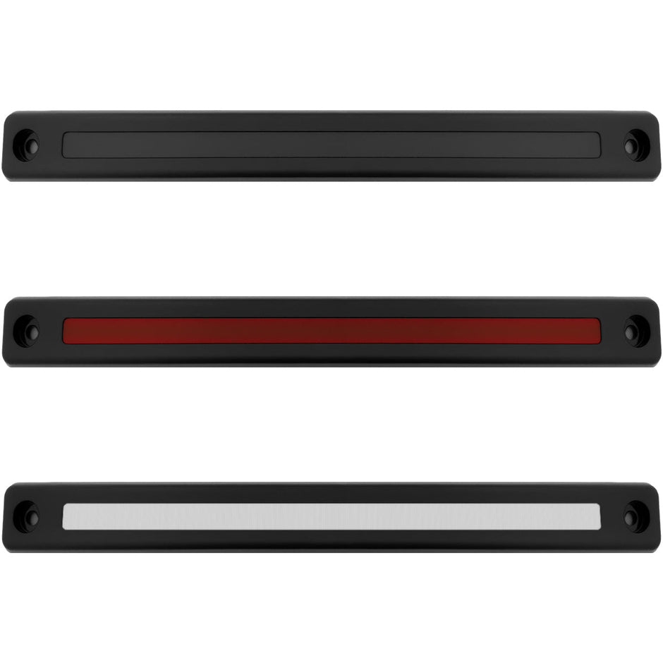 Ford Superduty 17-23 Mini LED Tailgate Light Bar w/ Smooth OLED Red Running Lights - Plug-N-Play for all 17-23 Ford Superduty Dually Trucks - Smoked - Image 2