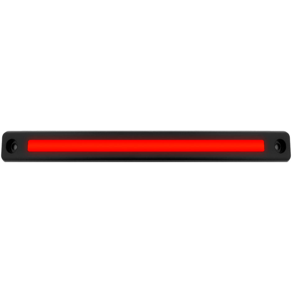 Ford Superduty 17-23 Mini LED Tailgate Light Bar w/ Smooth OLED Red Running Lights - Plug-N-Play for all 17-23 Ford Superduty Dually Trucks - Clear