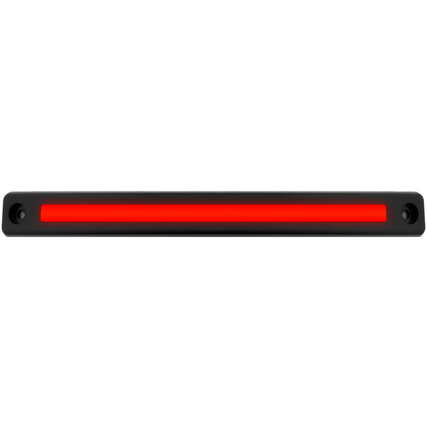 Ford Superduty 17-23 Mini LED Tailgate Light Bar w/ Smooth OLED Red Running Lights - Plug-N-Play for all 17-23 Ford Superduty Dually Trucks - Red - Image 2