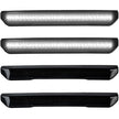 GMC 20-23 Sierra HD (4th GEN) Fender Lenses (4-Piece Set) w/ 4 White LED Lights (Attn: Fits All Single-Wheel HD & Dually Trucks) - Smoked Lens w/ Black Trim - Image 4