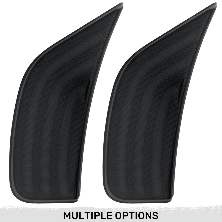 Cadillac 21-24 Escalade & GMC 21-24 Yukon/Yukon XL/Yukon Denali (5th GEN) & 21-24 Chevy Tahoe/Suburban (5th GEN) LED Front Fender Lens w WHITE LEDs - Smoked Lens
