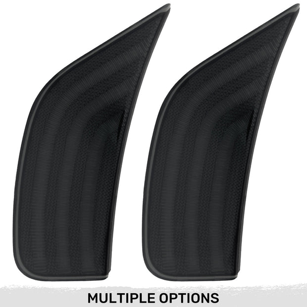 Cadillac 21-24 Escalade & GMC 21-24 Yukon/Yukon XL/Yukon Denali (5th GEN) & 21-24 Chevy Tahoe/Suburban (5th GEN) LED Front Fender Lens w WHITE LEDs - Smoked Lens