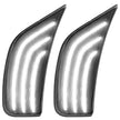 Cadillac 21-24 Escalade & GMC 21-24 Yukon/Yukon XL/Yukon Denali (5th GEN) & 21-24 Chevy Tahoe/Suburban (5th GEN) LED Front Fender Lens w WHITE LEDs - Smoked Lens - Image 2