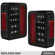 Jeep 07-18 JK Wrangler LED Taillights - Smoked Lens - Image 4