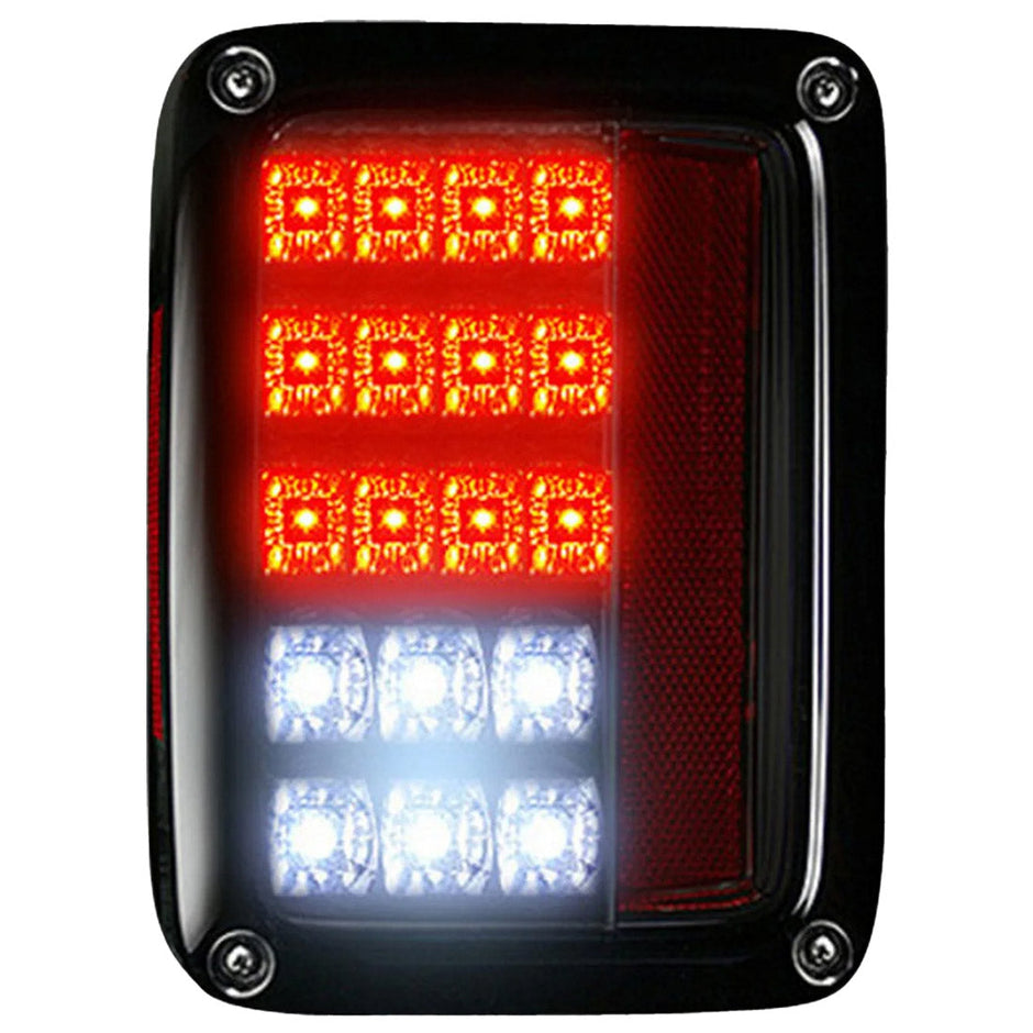 Jeep 07-18 JK Wrangler LED Taillights - Smoked Lens - Image 3