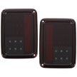 Jeep 07-18 JK Wrangler LED Taillights - Red Smoked Lens - Image 2