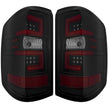 Chevy Silverado 14-18 1500 & 14-19 2500/3500 (Replaces Factory OEM Halogen Tail Lights ONLY - Also Fits GMC Sierra 15-19 Dually Body Style with Factory OEM Halogen Tail Lights ONLY) OLED TAIL LIGHTS - Smoked Lens - Image 4