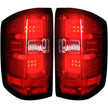 Chevy Silverado 14-18 1500 & 14-19 2500/3500 (Replaces Factory OEM Halogen Tail Lights ONLY - Also Fits GMC Sierra 15-19 Dually Body Style with Factory OEM Halogen Tail Lights ONLY) OLED TAIL LIGHTS - Red Lens - Image 3
