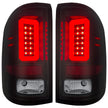GMC Sierra 14-18 1500 & 14-19 2500/3500 (Only Fits 3rd GEN Single-Wheel GMC Sierra with Factory OEM Halogen Tail Lights) OLED TAIL LIGHTS - Smoked Lens - Image 3