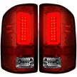 GMC Sierra 14-18 1500 & 14-19 2500/3500 (Only Fits 3rd GEN Single-Wheel GMC Sierra with Factory OEM Halogen Tail Lights) OLED TAIL LIGHTS - Red Lens - Image 2