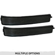 Ford 09-14 F150 & RAPTOR Side Mirror Lenses w/ AMBER LED Running Lights or Turn Signals (2-Piece Set) - Smoked Lens