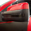 Ford 09-14 F150 & RAPTOR Side Mirror Lenses w/ AMBER LED Running Lights or Turn Signals (2-Piece Set) - Smoked Lens - Image 3