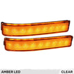 Ford 09-14 F150 & RAPTOR Side Mirror Lenses w/ AMBER LED Running Lights or Turn Signals (2-Piece Set) - Clear Lens - Image 3