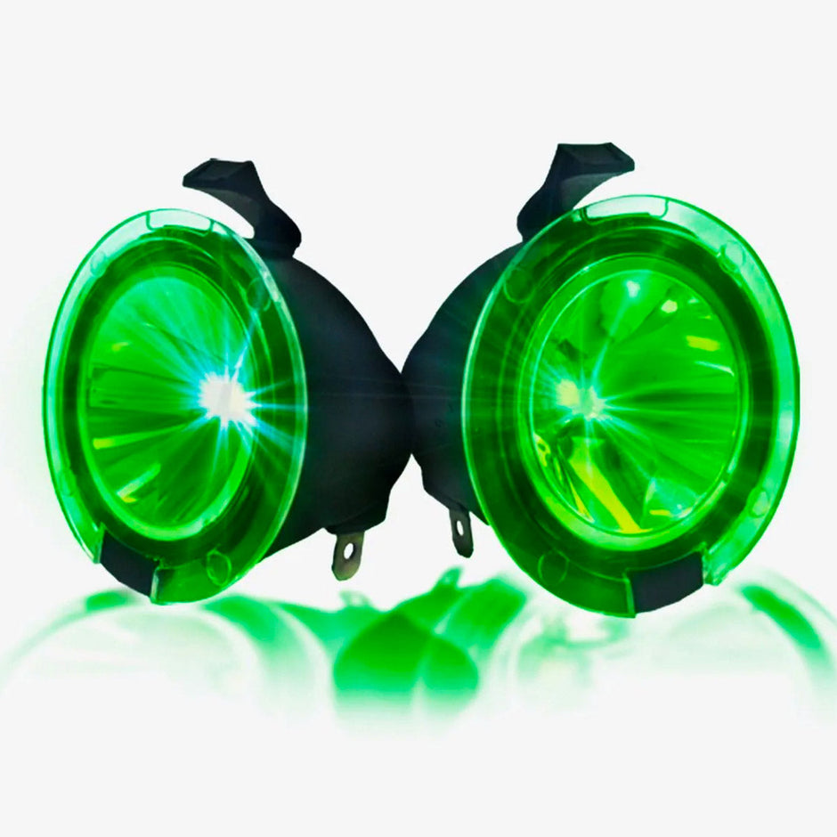 Ford 09-14 F150 & 10-15 RAPTOR Ultra High Power LED Mirror / Puddle Light Kit - GREEN