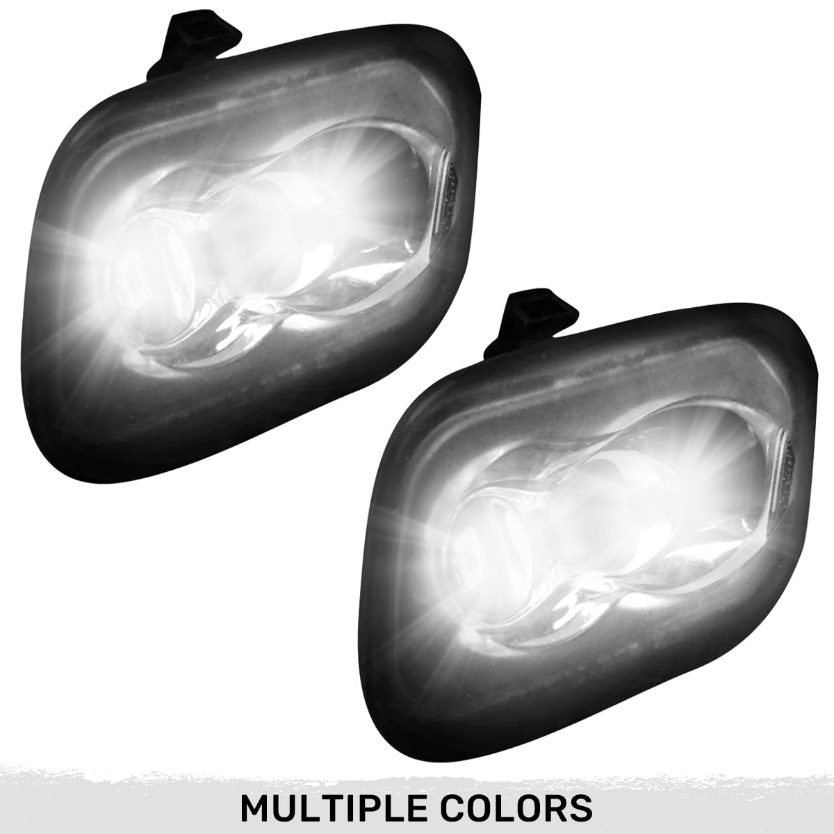 Ford 17-23 SUPERDUTY & 15-20 F150 & 17-20 RAPTOR & 21-23 BRONCO Ultra High Power LED Mirror / Puddle Light Kit - WHITE