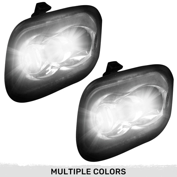 Ford 17-23 SUPERDUTY & 15-20 F150 & 17-20 RAPTOR & 21-23 BRONCO Ultra High Power LED Mirror / Puddle Light Kit - WHITE