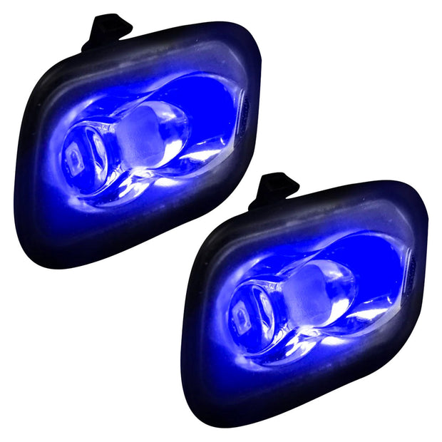 Ford 17-23 SUPERDUTY & 15-20 F150 & 17-20 RAPTOR & 21-23 BRONCO Ultra High Power LED Mirror / Puddle Light Kit - BLUE