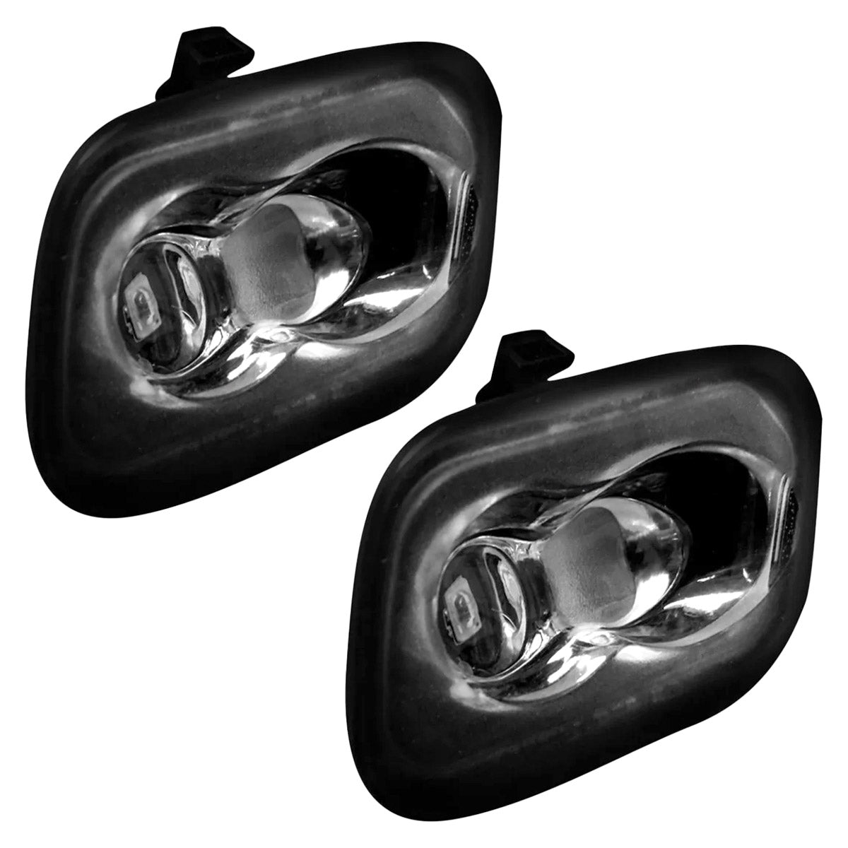 Ford 17-23 SUPERDUTY & 15-20 F150 & 17-20 RAPTOR & 21-23 BRONCO Ultra High Power LED Mirror / Puddle Light Kit - BLUE - Image 2