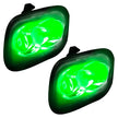 Ford 17-23 SUPERDUTY & 15-20 F150 & 17-20 RAPTOR & 21-23 BRONCO Ultra High Power LED Mirror / Puddle Light Kit - GREEN - Image 2