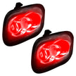 Ford 17-23 SUPERDUTY & 15-20 F150 & 17-20 RAPTOR & 21-23 BRONCO Ultra High Power LED Mirror / Puddle Light Kit - RED - Image 2