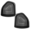 Dodge 21-24 RAM 1500 19-22 RAM 2500/3500 Corner Side Tow Mirror Turn Signal & Running Light (2-Piece Set) w/ AMBER LED Turn Signals & WHITE LED Running Lights - Smoked Lens - Image 3
