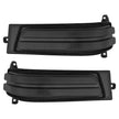 Dodge 25-26 RAM 1500 23-25 RAM 2500/3500 Side Mirror Turn Signal & Running Light (2-Piece Set) w/ AMBER SCANNING LED Turn Signals & WHITE LED Running Lights - Smoked Lens - Image 3