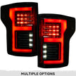 Ford F150 15-17 & RAPTOR 17-19 (Replaces OEM LED Style Tail Lights w/ Blind Spot Warning System) OLED TAIL LIGHTS - Smoked Lens
