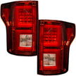 Ford F150 15-17 (Replaces OEM Halogen Style Tail Lights) LED TAIL LIGHTS - Red Lens - Image 4