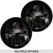 Jeep JK Wrangler 07-18 LED PROJECTOR HEADLIGHTS - Smoked / Black