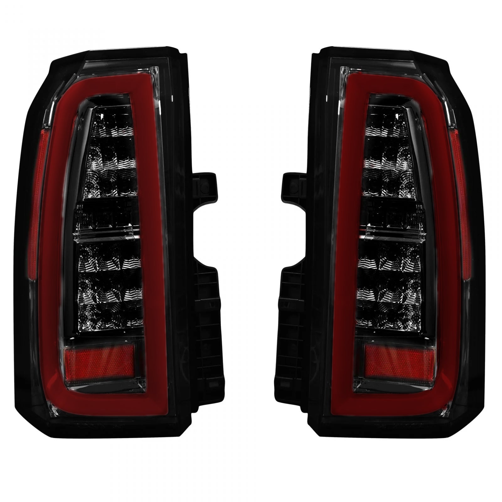 Chevy Tahoe & Suburban 15-20 OLED Bar-Style LED TAIL LIGHTS - Smoked Lens